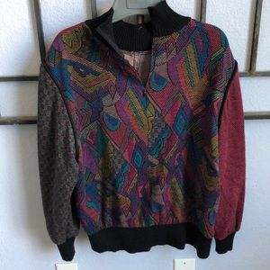 VINTAGE mismatched pullover